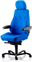 KAB Director fabric 24 hour control room chair