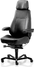 KAB Director leather 24 hour control room chair