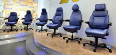 Heavy duty work chairs manufactured by KAB Seating