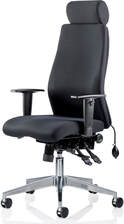 KAB TAS Associate leather 24 hour control room chair